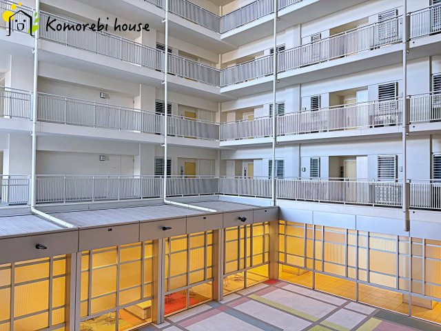 パークハウスさいたま新都心MIDTOWERのその他|玄関からの眺望