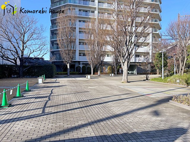 パークハウスさいたま新都心MIDTOWERの中庭|26.4.6撮影済み