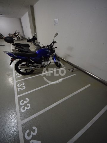 アルグラッドザタワー心斎橋　南小学校区の設備|アルグラッドザタワー心斎橋　バイク置場