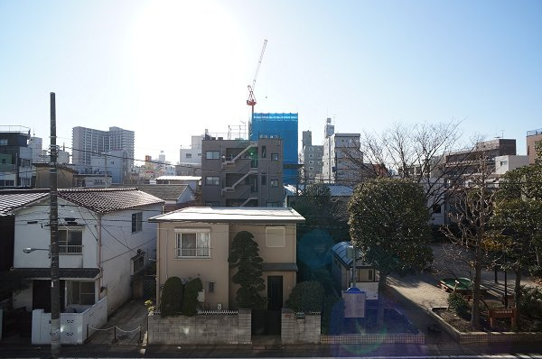 江戸川区平井５丁目の賃貸マンションの展望|バルコニーから正面眺望♪日当たり良好;