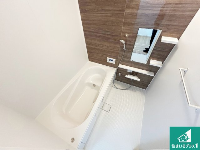 堺市東区北野田　第2期　新築一戸建ての前面道路含む現地写真|周辺は落ち着いた街並みの住宅地！子育てがしやすい住環境です！まだ未完成ですが、現地でしかわからない事もございます。是非一度ご覧ください。