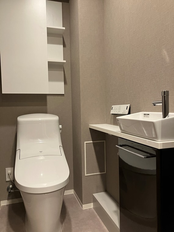 シティテラス横浜ノース棟のトイレ