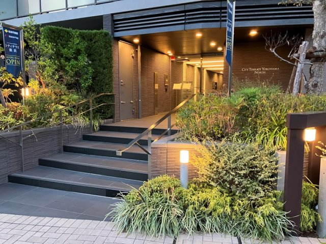 シティテラス横浜ノース棟のエントランス