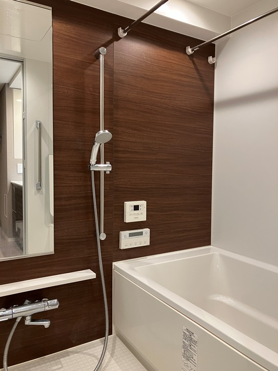 シティテラス横浜ノース棟の浴室