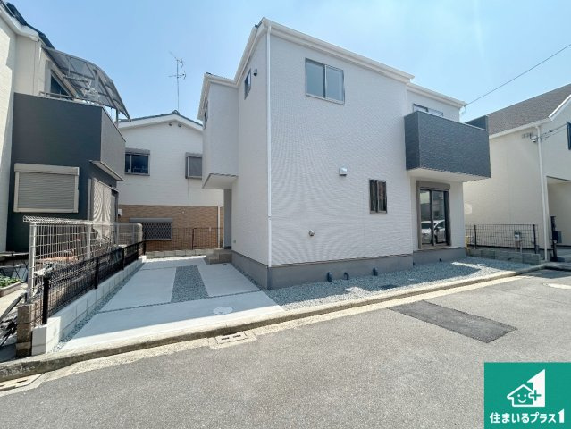 堺市東区北野田　第2期　新築一戸建ての外観|お客様に長く安心して住んでいだだける事にこだわった家づくり！住んでからのアフターサービスにもしっかりと取り組んでいます！