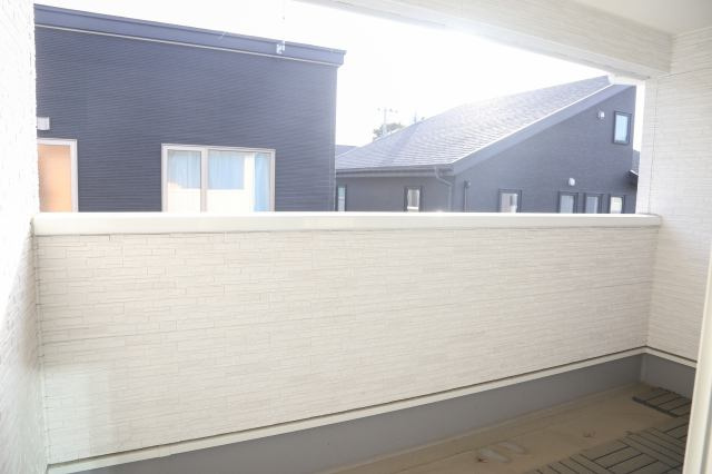 滝沢市牧野林1031-34のバルコニー