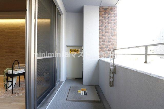 エスリード阿波座のバルコニー