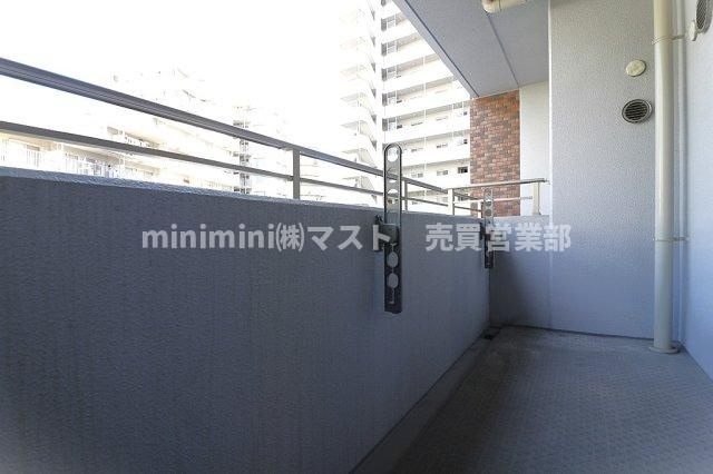 エスリード阿波座のバルコニー