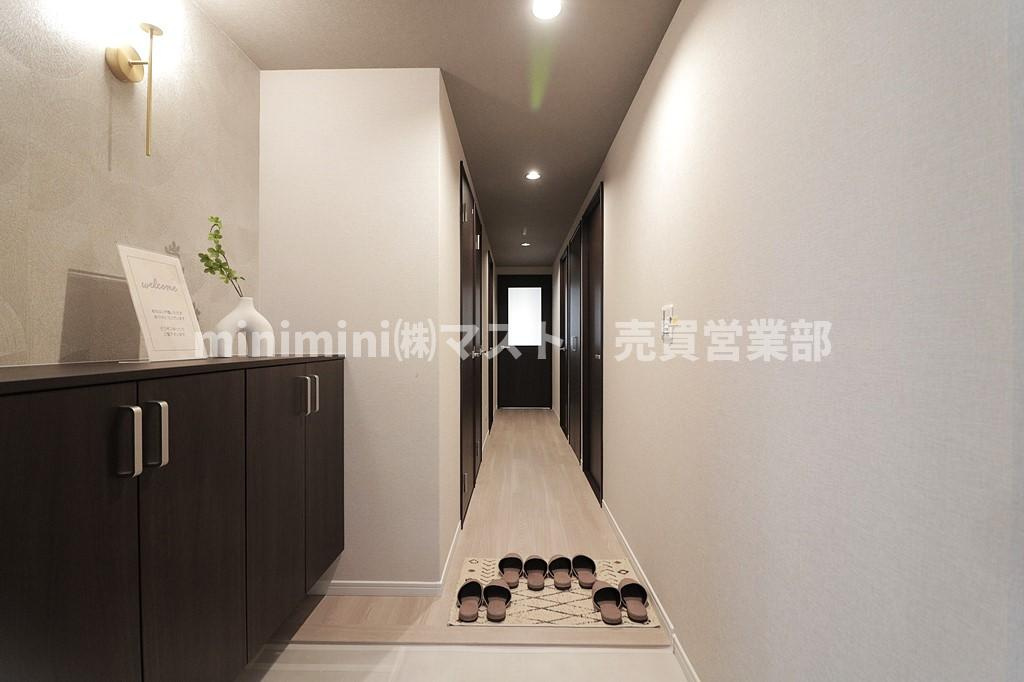 エスリード阿波座の玄関