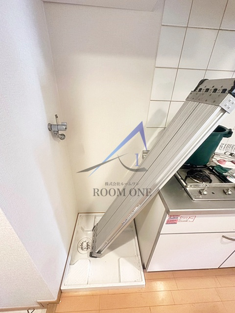 パルフェ両国の設備|洗濯機置き場です。