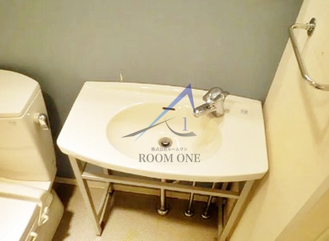 パルフェ両国の洗面所|洗面台です。