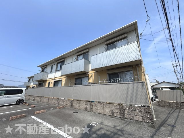 徳島市北沖洲１丁目のアパートの駐車場