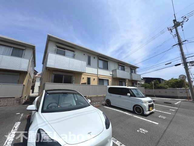 徳島市北沖洲１丁目のアパートの外観