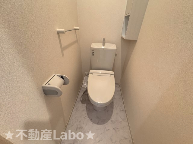 徳島市南庄町３丁目のアパートのトイレ