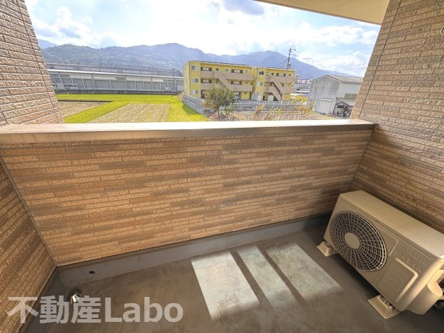 ミッドタウンCのバルコニー