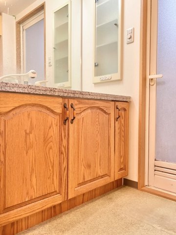 ベルドゥムール草加中央東の洗面所