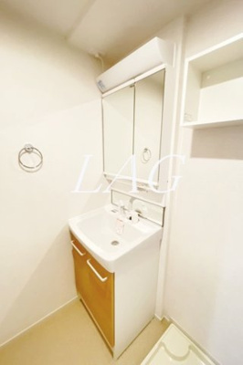 【洗面所】 | シエル・アルエット | 独立洗面台です。