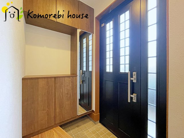 さいたま市西区指扇　中古一戸建ての玄関|26.2.26　撮影済み