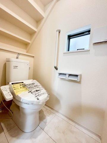 三郷市　戸ケ崎5丁目　新築戸建　全9棟のトイレ|施工例です