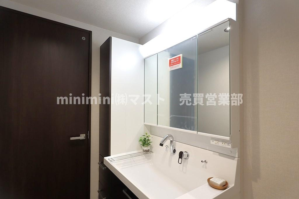 アルス八尾本町の独立洗面台