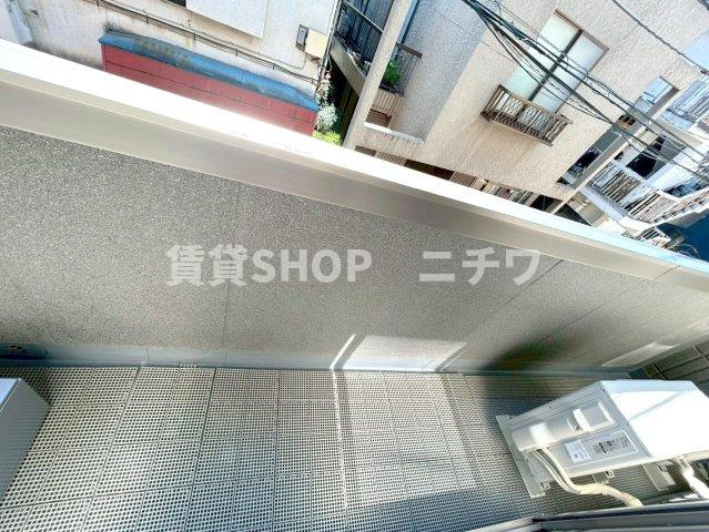 （仮称）北新宿１丁目メゾンのバルコニー