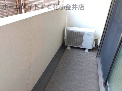 【バルコニー】 | ヴェルメイユ | 陽当たり良好なバルコニーです