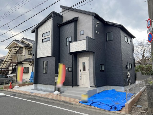 福生市福生　新築戸建全2棟の外観|現地写真