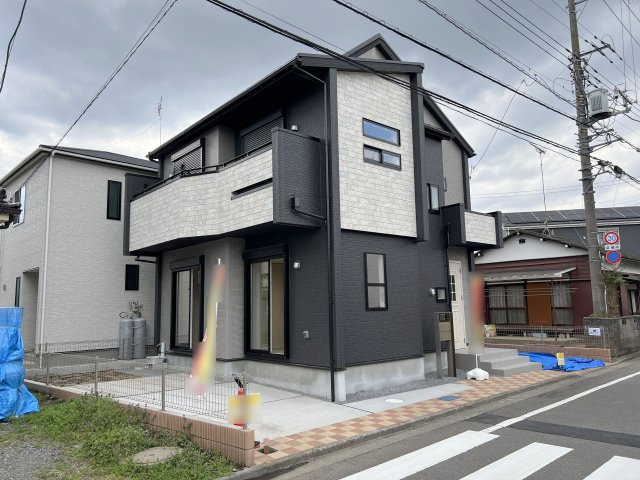 福生市福生　新築戸建全2棟の外観|現地写真