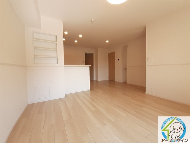 ブリック　フェアリーⅢの居間・リビング|パース写真