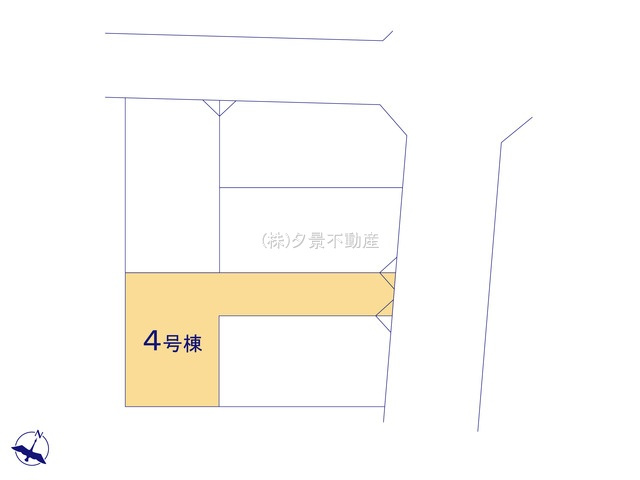 《仲介手数料無料》浦和区針ヶ谷１丁目14新築一戸建てKEIAI GRACEの区画図