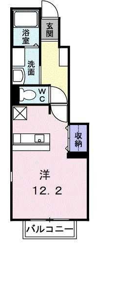 Ｂｅｌｌ一色　　刈谷市の賃貸ならクラスホーム刈谷店の間取り