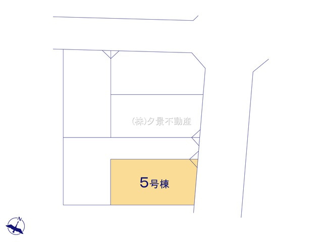 《仲介手数料無料》浦和区針ヶ谷１丁目14新築一戸建てKEIAI GRACEの区画図