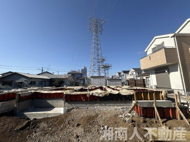 平塚市四之宮7丁目　新築戸建　全2棟の外観|現在建築中です