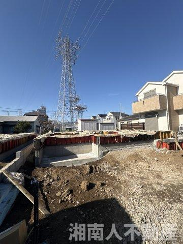 平塚市四之宮7丁目　新築戸建　全2棟の外観|現在建築中です