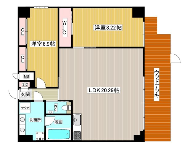 【間取り】 | プレジオ西宮北口