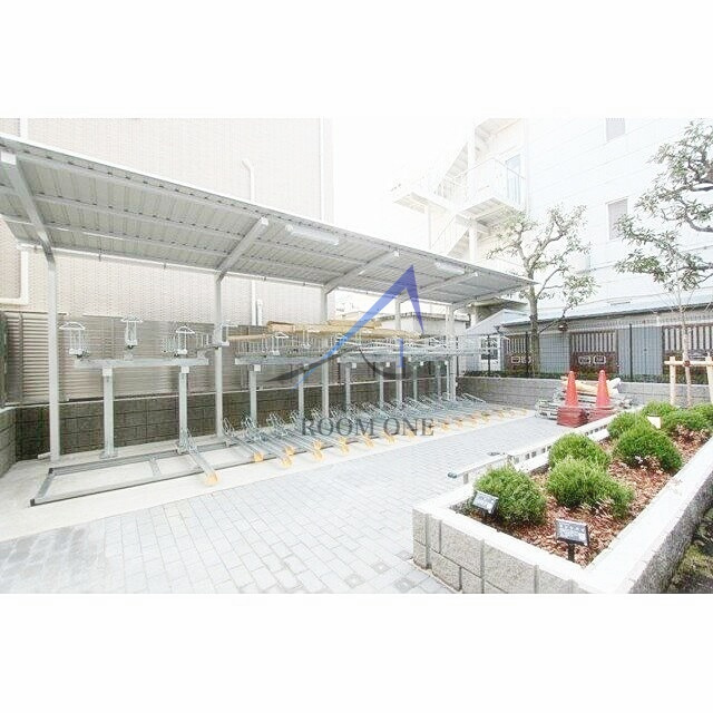 レアライズ立石のその他共用部分|駐輪場です。