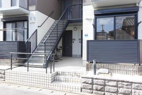 福岡市早良区原６丁目のアパートのエントランス|エントランス写真
