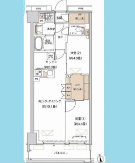 【間取り】 | プライムネクサス大森北 | プライムネクサス大森北