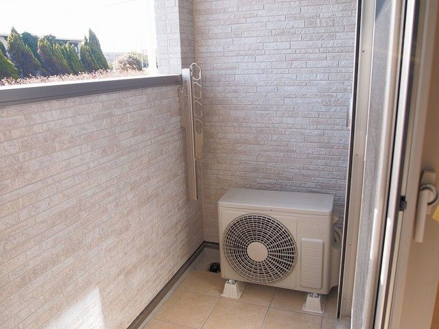 フィオーレ３０２のバルコニー|広々としたバルコニーです