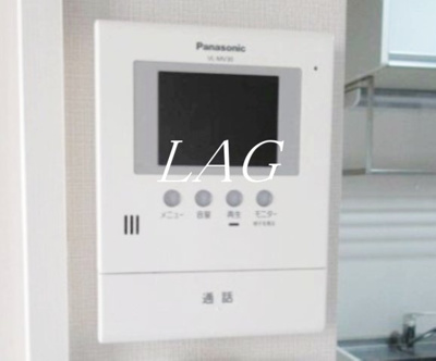 【セキュリティ】 | ボナールⅠ | モニター付きインターフォンです。