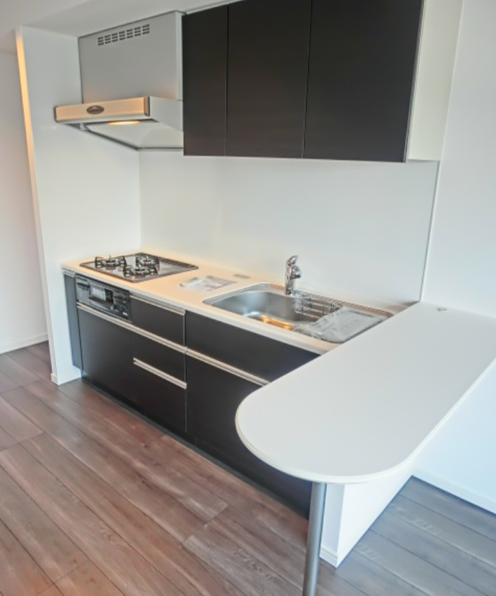 ザ・グランフォーリア西日暮里赤のキッチン