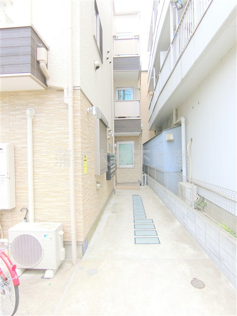 シャンテ西六郷の外観|アプローチ