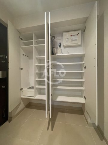 なんばセントラルプラザリバーガーデンの収納|なんばセントラルプラザリバーガーデン　シューズボックス