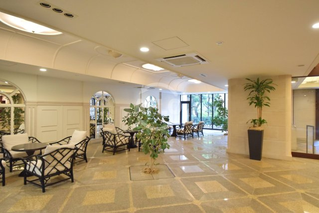 なんばセントラルプラザリバーガーデンのロビー|なんばセントラルプラザリバーガーデン　ロビー