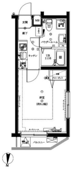 【間取り】 | エスペルーモ本所吾妻橋