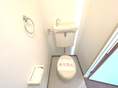 【トイレ】 | 上新庄駅前グランドハイツ北 | 落ち着いた色調のトイレです