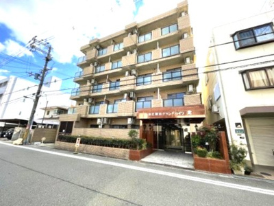 【外観】 | 上新庄駅前グランドハイツ北 | 外観は落ち着いています