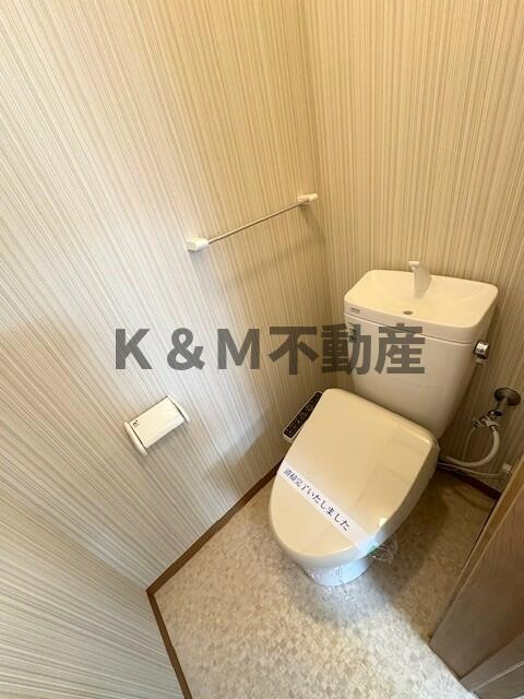 第５コーポ米倉のトイレ|トイレもきれいです