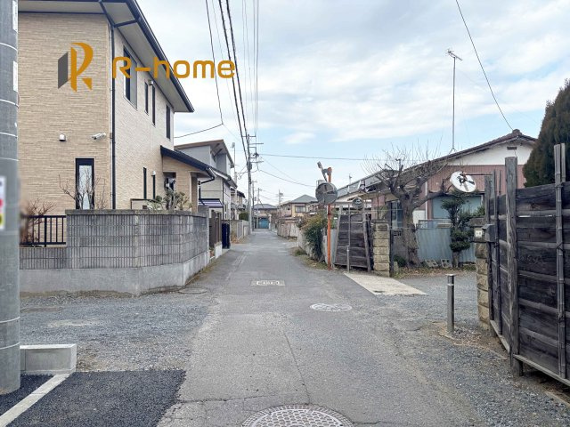 水戸市千波町第16　新築戸建て　1号棟の前面道路含む現地写真|堂々！建物完成♪実際のお部屋をご見学可能です♪
ご見学が一番の資料！お気軽にお問い合わせ下さい♪