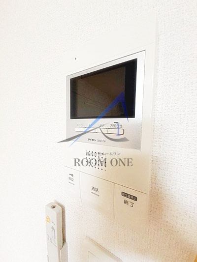 カーサ・プリマベーラのセキュリティ|モニター付きインターホンです。